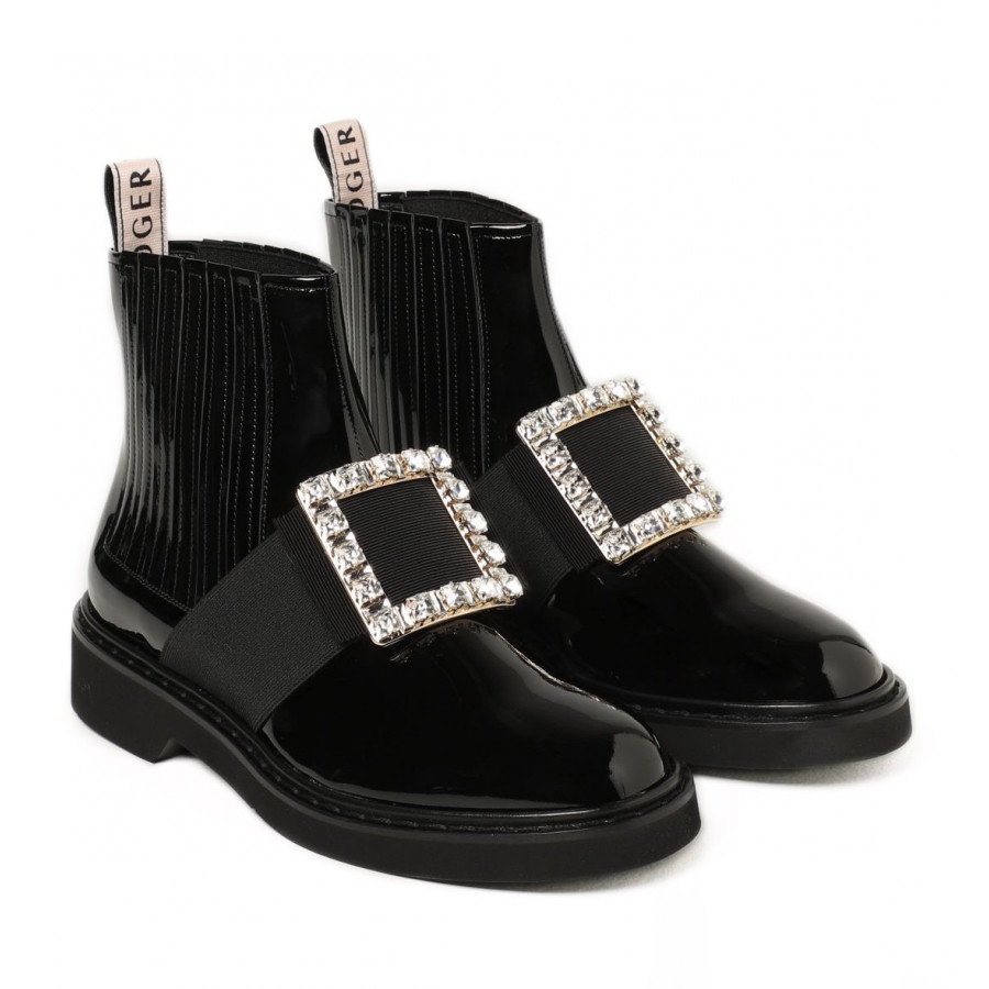 Roger Vivier Полусапоги из лакированной кожи