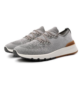 Brunello Cucinelli Текстильные кроссовки