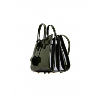Saint Laurent СУМКА SAC DE JOUR ИЗ ЛАКИРОВАННОЙ КОЖИ NANO