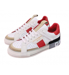 Dolce&Gabbana Кожаные кеды Custom 2.Zero