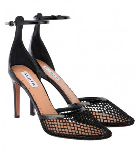 ALAIA Туфли из кожи и сетки
