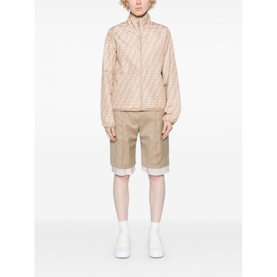 Fendi Двусторонняя полосатая куртка