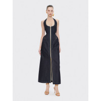Schiaparelli ПЛАТЬЕ-КОРСЕТ С БРЕТЕЛЬКАМИ ЧЕРЕЗ ШЕЮ