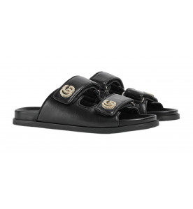 Gucci ЖЕНСКИЕ ШЛЕПАНЦЫ DOUBLE G