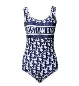 Dior Слитный купальник Oblique<br />