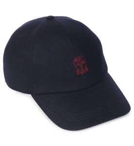Brunello Cucinelli Шерстяная бейсболка