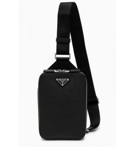 Prada Сумка через плечо из кожи Brique