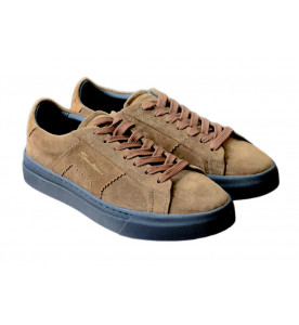 Santoni Замшевые кеды