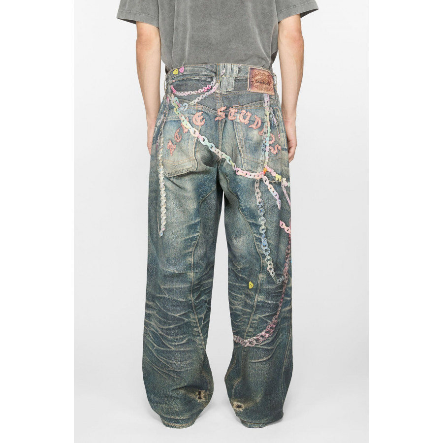 ACNE STUDIOS ДЖИНСЫ СВОБОДНОГО КРОЯ - 1981