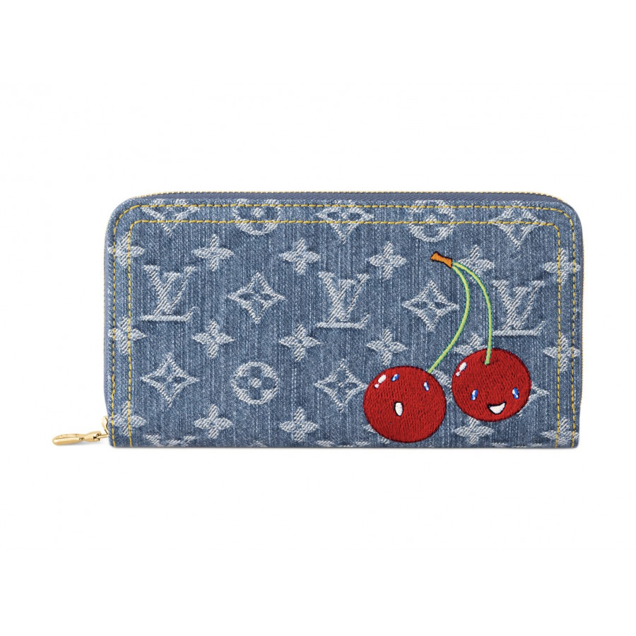 Louis Vuitton Кошелек Мураками с вишневым монограммным принтом