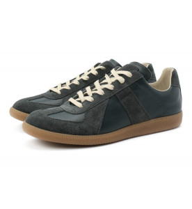 Maison Margiela Кожаные кеды Replica
