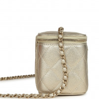 Chanel Сумка-трансформер Classic Powder Lambskin Pearl Crush Vanity