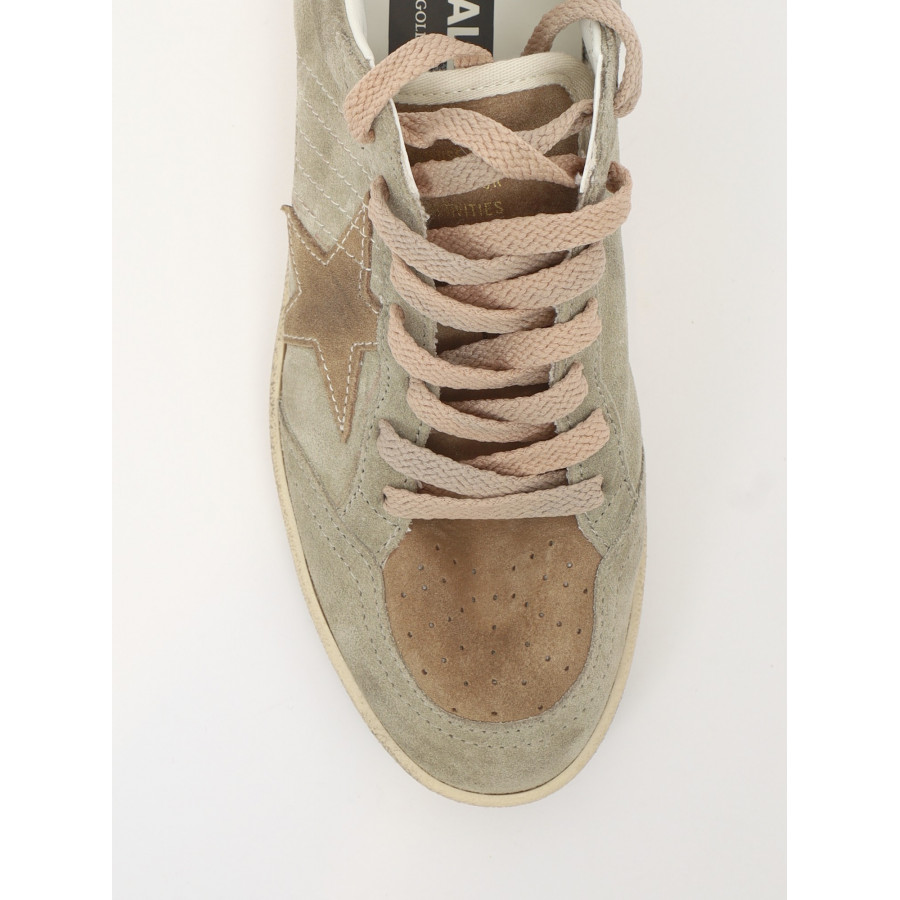 Golden Goose Замшевые Кроссовки Ball Star