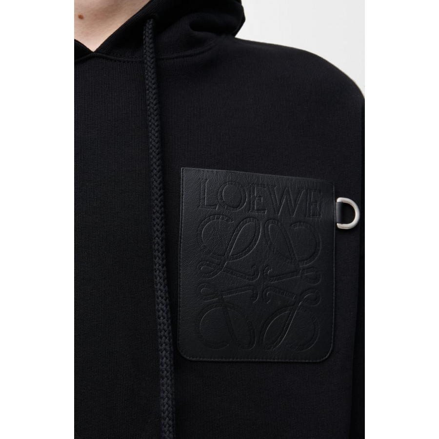Loewe Хлопковая толстовка с капюшоном Anagram