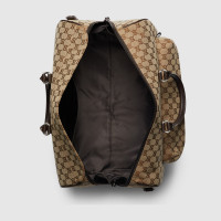 Gucci СРЕДНЯЯ СУМКА-ДАФЛ ИЗ ТЕКСТИЛЯ GG