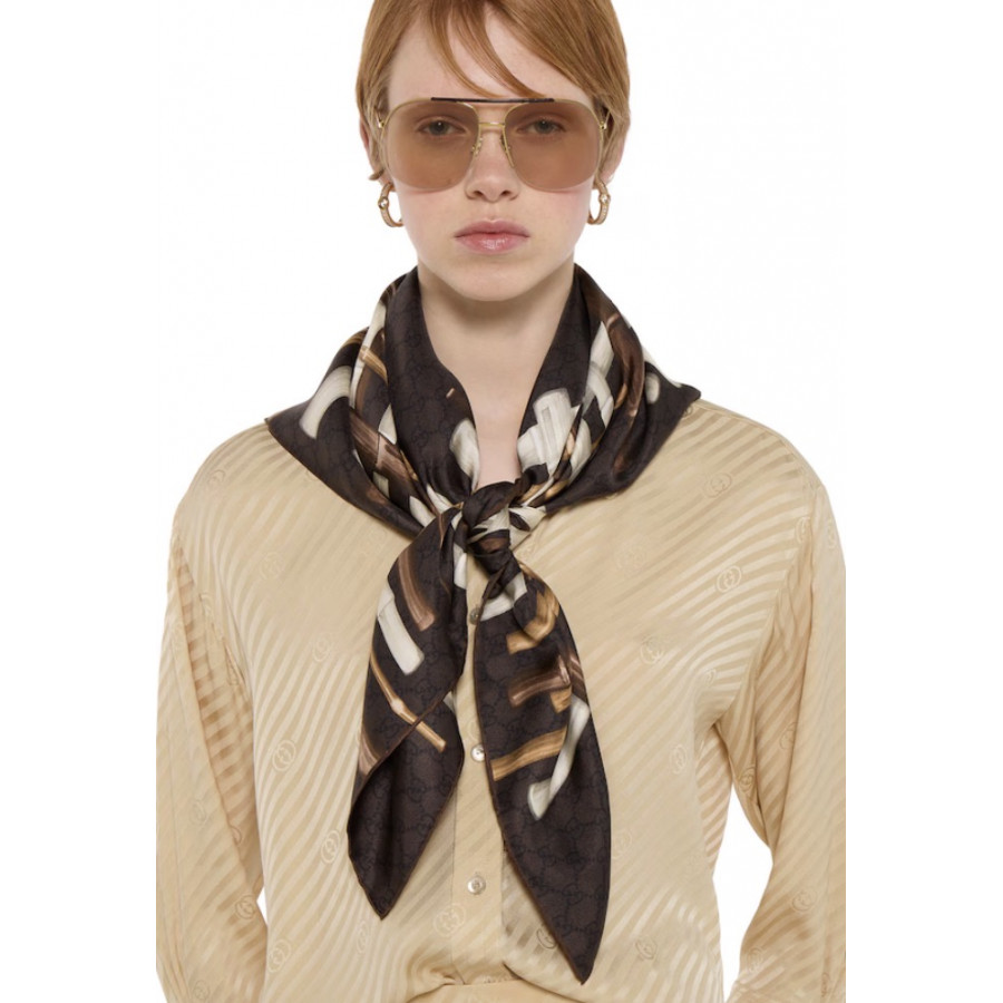 Gucci Шелковый платок