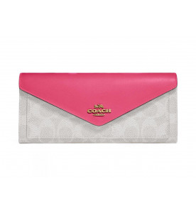 Coach МЯГКИЙ КОШЕЛЕК ИЗ КАНВАСА С ЦВЕТНЫМИ БЛОКАМИ