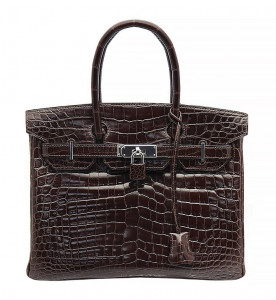 Hermes Сумка Hermès Birkin 30 в крокодиловой коже Niloticus<br />