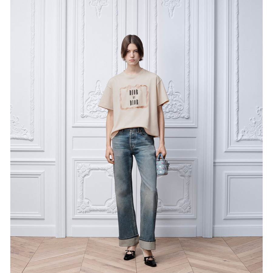 Dior Укороченная футболка свободного кроя