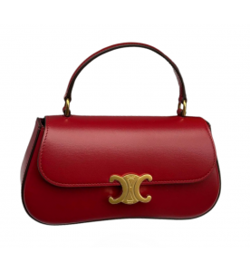 Celine СУМКА LOLA ИЗ БЛЕСТЯЩЕЙ ТЕЛЯЧЬЕЙ КОЖИ