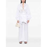 Ermanno Scervino Блузка с кружевом