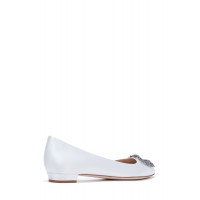 Manolo Blahnik балетки Hangisi на каблуке