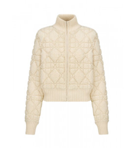 Dior Кардиган на молнии Macrocannage<br />