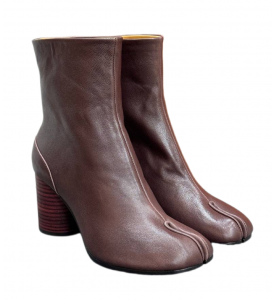 Maison Margiela Ботильоны Tabi 80 мм из кожи