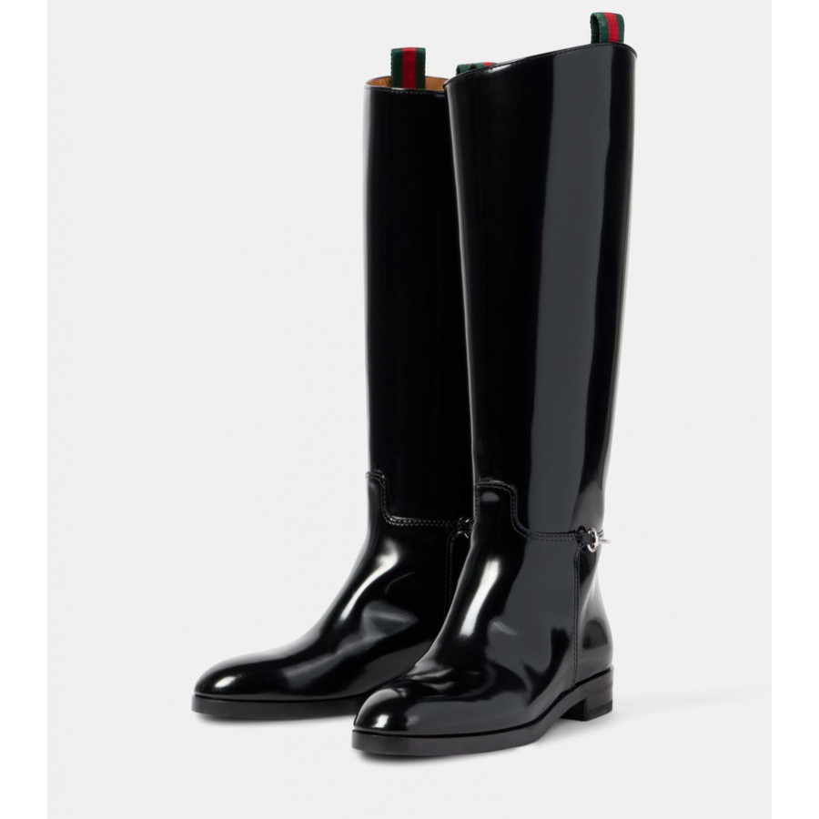 Gucci ЖЕНСКИЕ САПОГИ С УЗКОЙ ДЕТАЛЬЮ HORSEBIT
