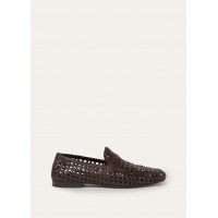 Loro Piana Лоферы из плетеной кожи Leon