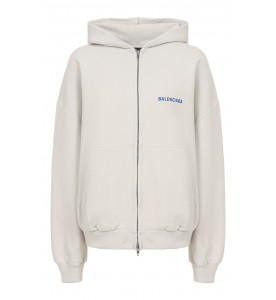 Balenciaga Хлопковая толстовка на молнии