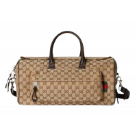 Gucci МАЛЕНЬКАЯ СПОРТИВНАЯ СУМКА GG CANVAS