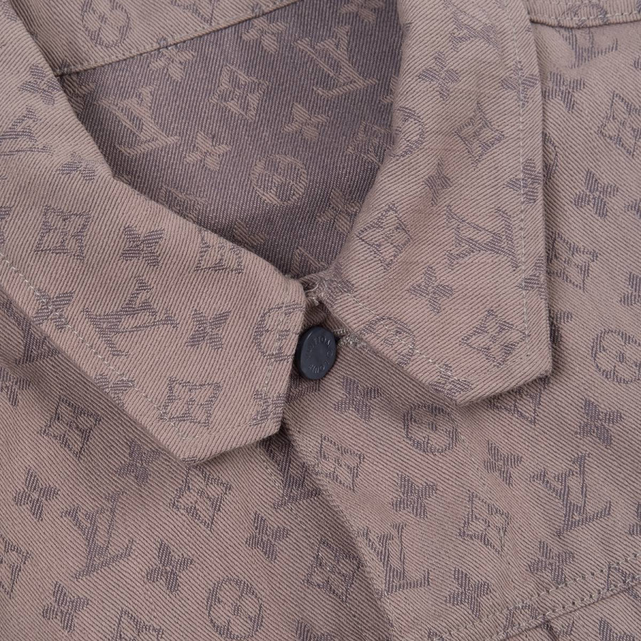 Louis Vuitton Джинсовая куртка с монограммой
