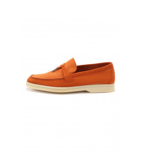 Loro Piana Замшевые лоферы Summer Charms Walk