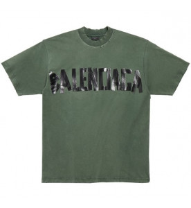 Balenciaga Футболка Tape Type Tee