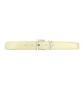 Saint Laurent LaurentКожаный ремень Narrow Monogram