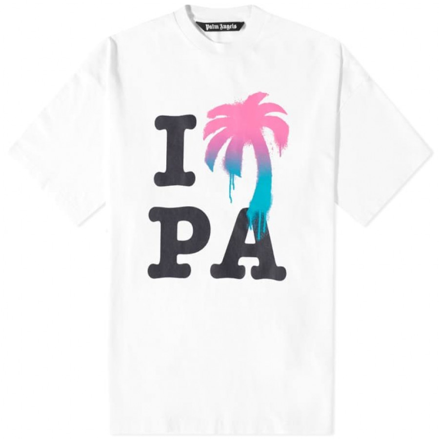 Palm Angels ФУТБОЛКА I LOVE PA