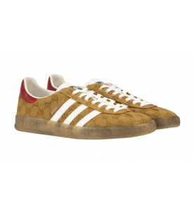 Adidas x Gucci Кеды Adidas x Gucci Gazelle “Original GG Beige Brown”