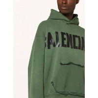 Balenciaga Толстовка Tape Type на молнии с логотипом