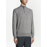Zegna Кашемировый джемпер на пуговицах